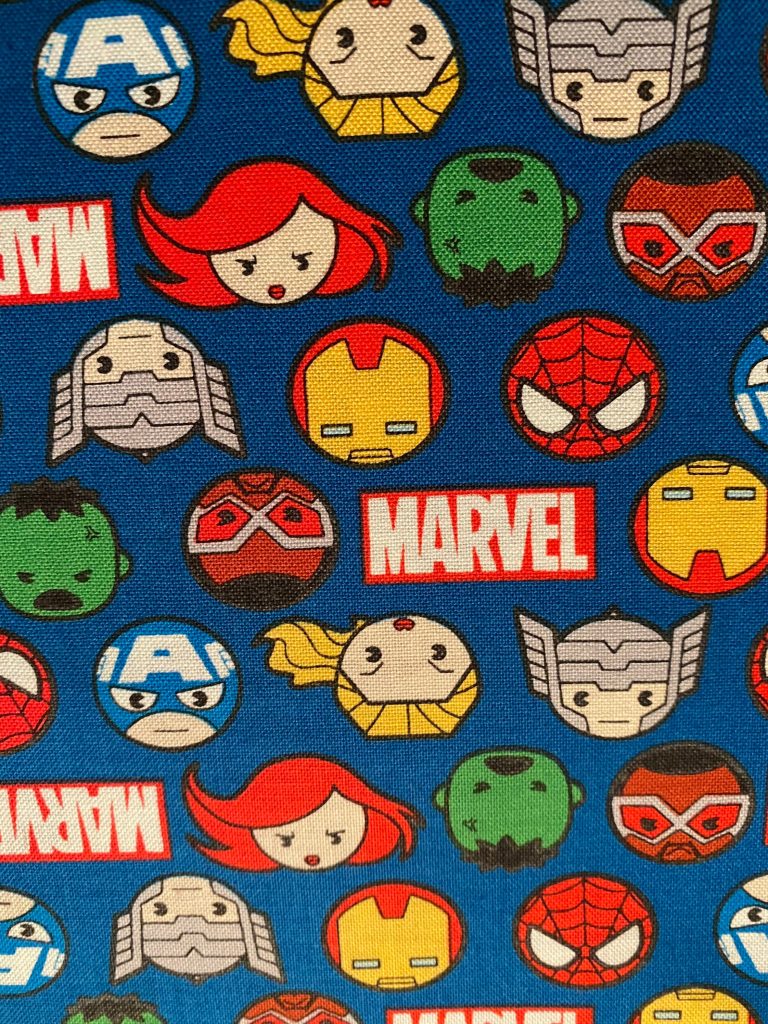 Marvel Avenger Baby Kawaii Cotton Fabric - Choose your cut