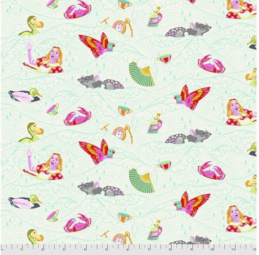 Tula Pink Sea of Tears Wonder Curiouser & Curiouser