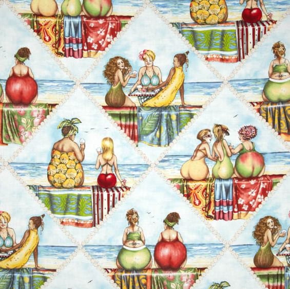 Fruit Ladies Diamond Patchworks