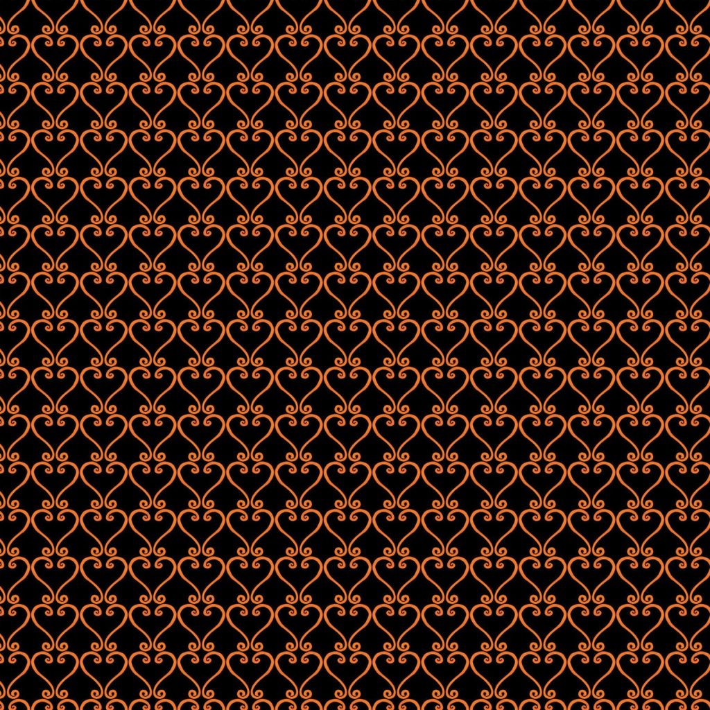Magical Trellis Black Cotton Fabric