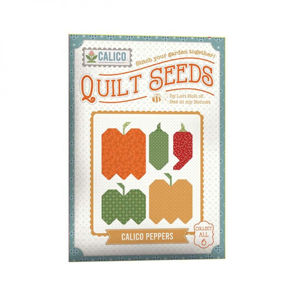 Calico Peppers Quilt Seeds Pattern by Lori Holt