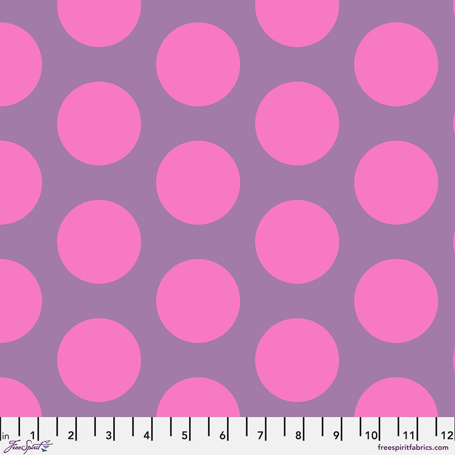 Dinosaur Eggs Cotton Fabric by Tula Pink in mist colorway
