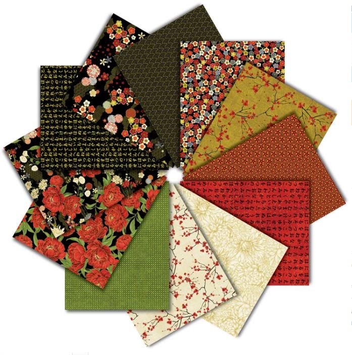 Lotus Garden Fat Quarter Bundle